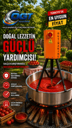 OGT ET-1114 TURUNCU Profesyonel Salça Karıştırma Makinesi - Görsel 5