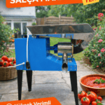 mavi salça makinesi
