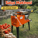 OGT BT-712T Turuncu Ayaklı Profesyonel Salça Makinesi 3 HP | Paslanmaz Domates Salça Çekme Makinesi 700 Kg